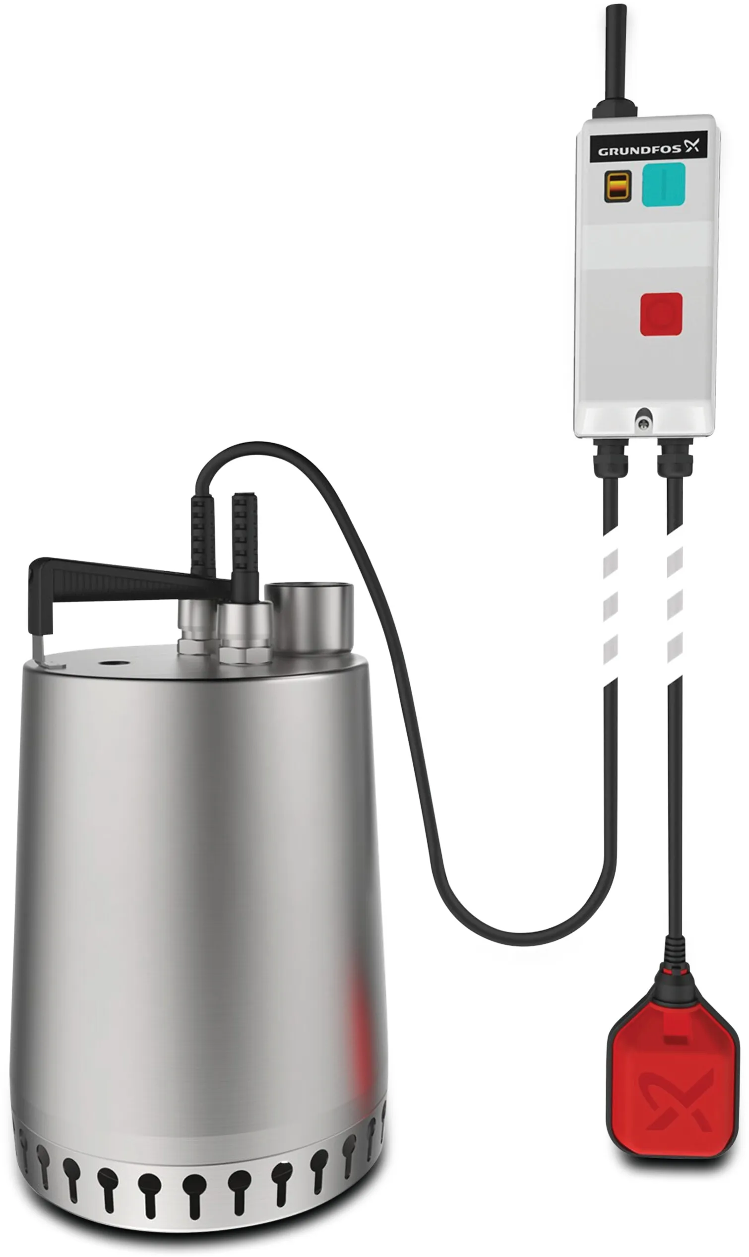 Grundfos Pompe de drainage immergée acier inoxydable 2" filetage femelle 3.2A 400VAC type Unilift AP 12.50.11.3