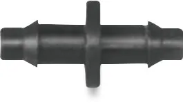 NaanDan Verbinder Kunststoff 4/7 mm Tülle Schwarz