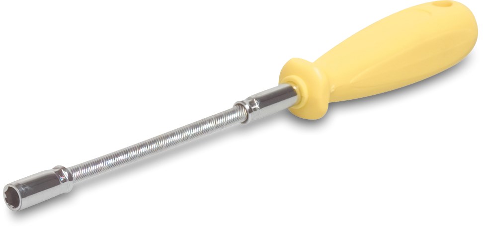 Flexible screwdriver steel/plastic