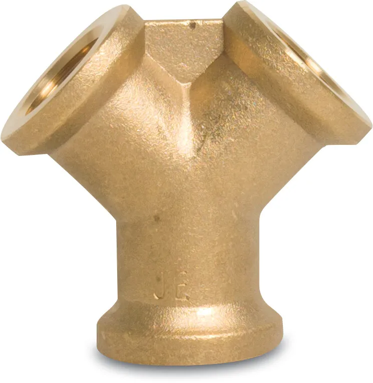 Profec Y-piece brass 1/2" female thread 30bar