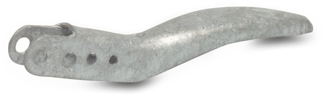 Claw lever steel galvanised 133 mm type Perrot