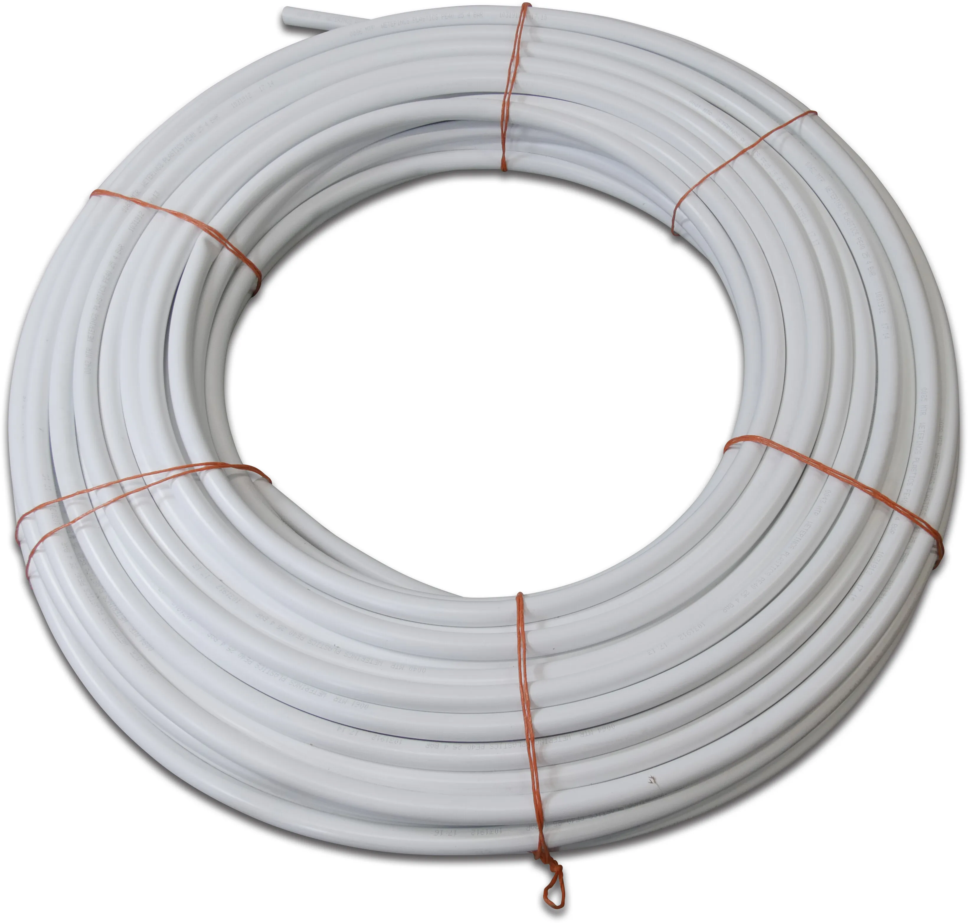 Pressure pipe PE40 32 mm x 2,0 mm plain 4bar white 100m
