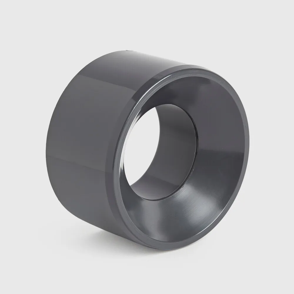 VDL Reducer bush PVC-U 75 mm x 50 mm glue spigot x glue socket 16bar grey