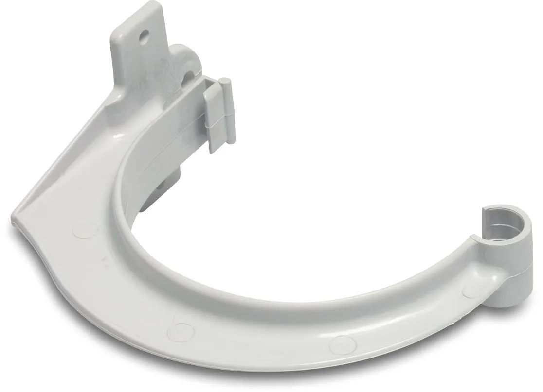 Gutter bracket PVC-U 115 mm grey