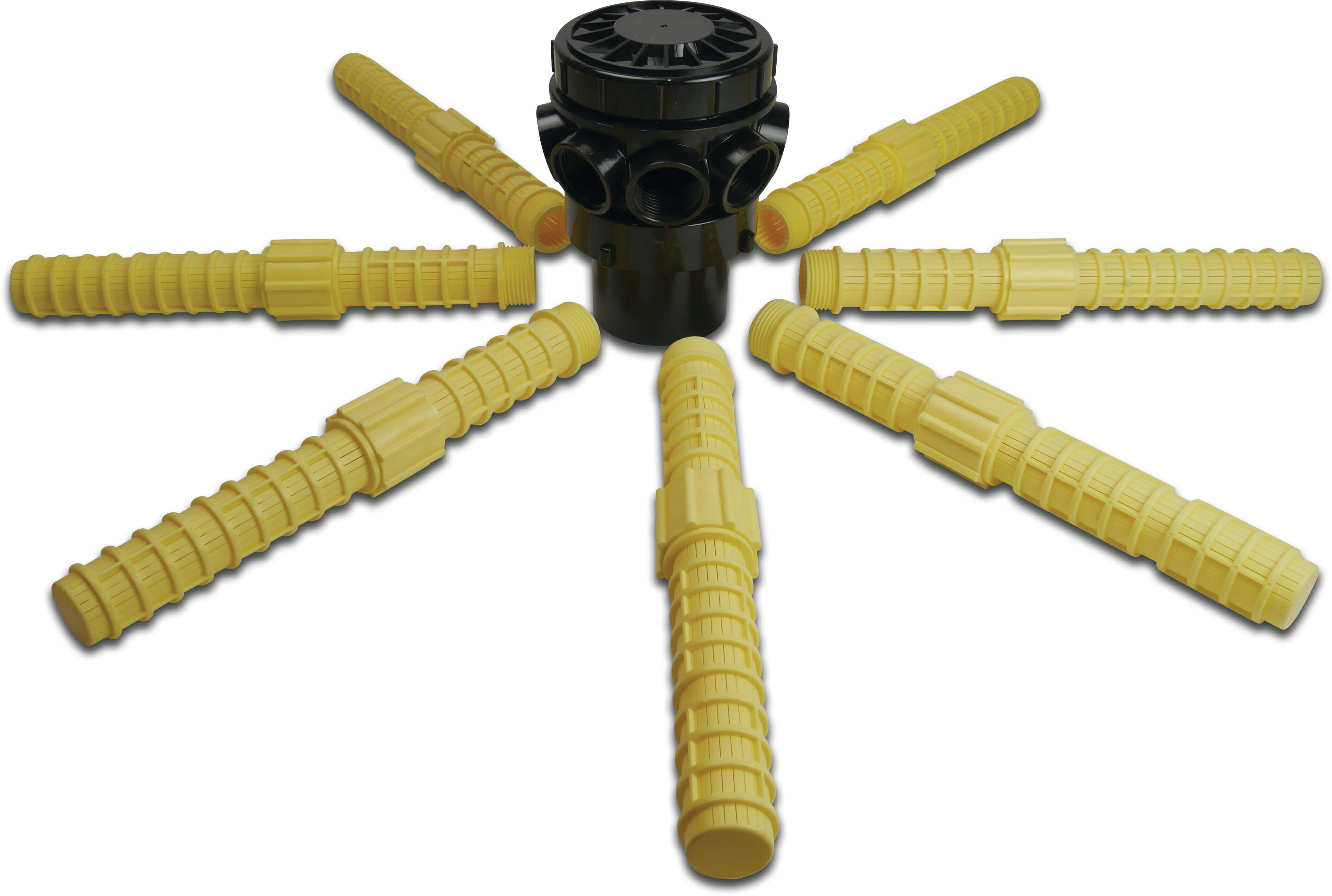 Lateral distributor 63- 8 exits with arms for Supra 750