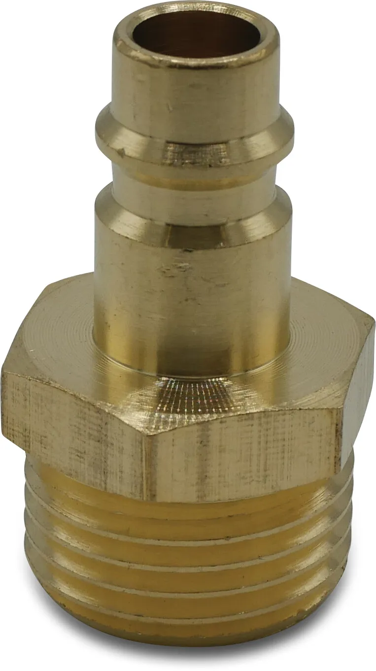 Schnellkupplung Messing 1/2" Außengewinde Typ NF