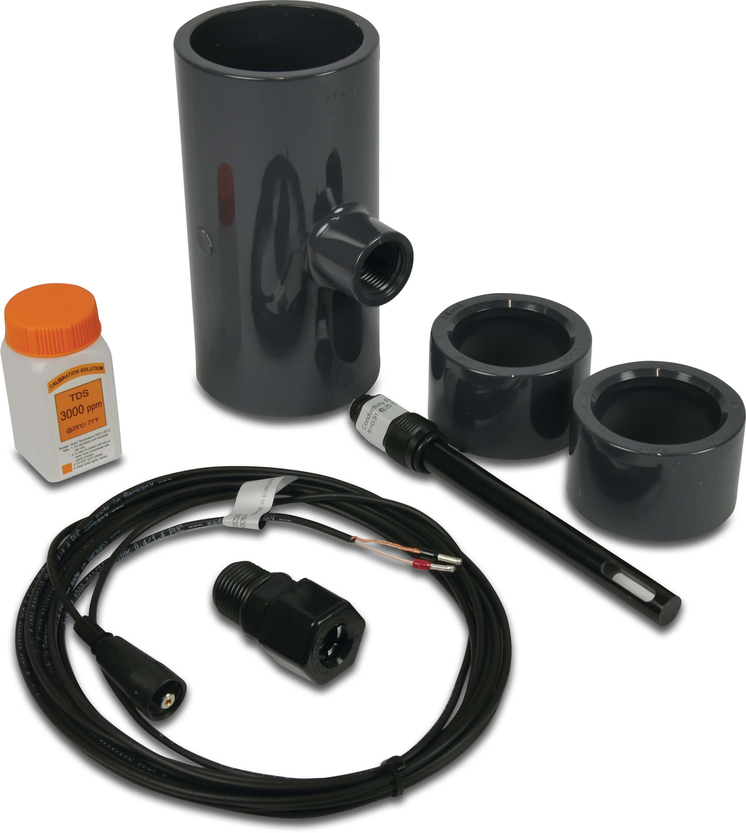 TDS sensor kit T-piece 50mm/63mm