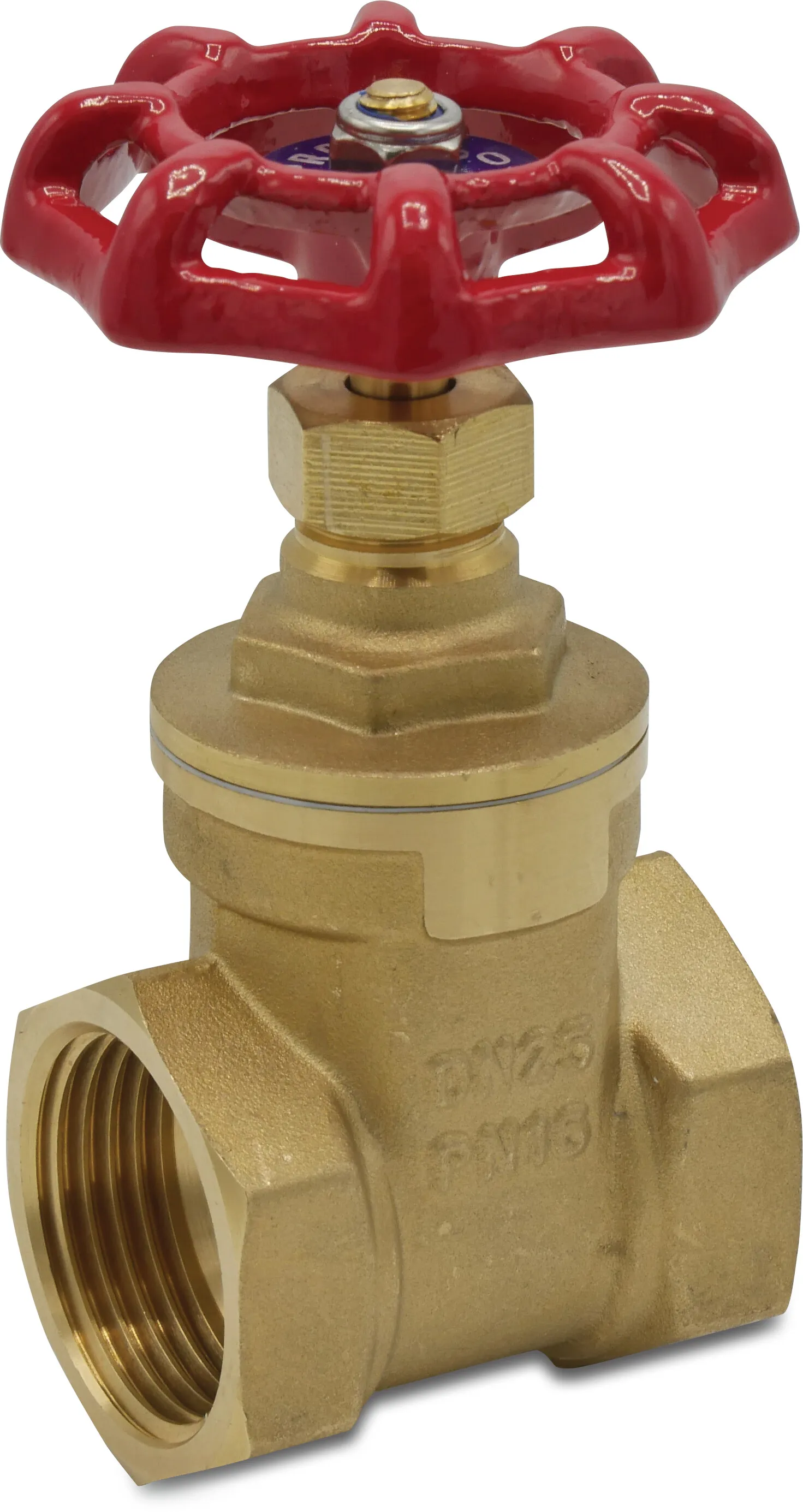Profec Gate valve brass 1" female thread 16bar DN25 type 201