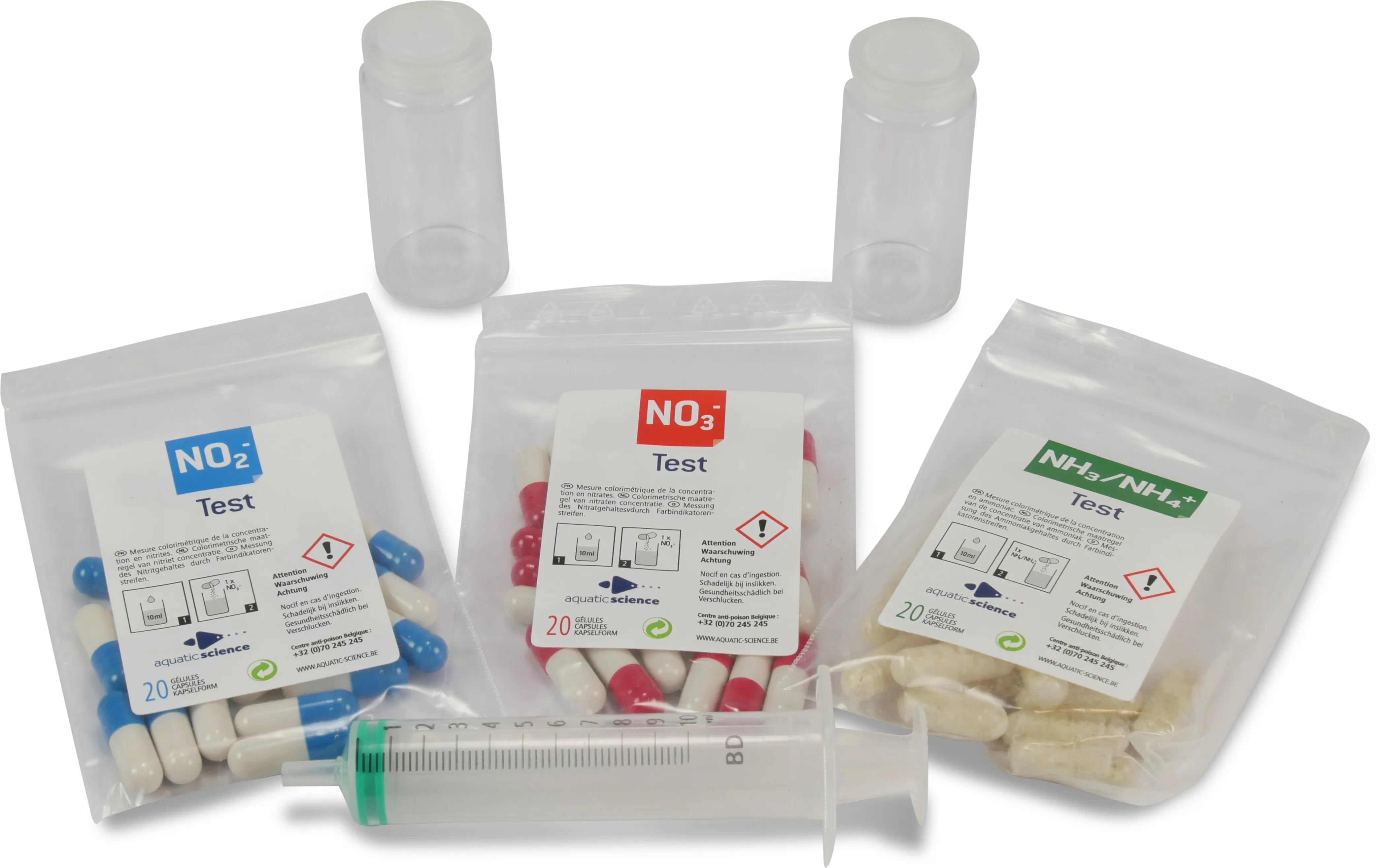 Biofilt lab test type NO2-NO3-NH3/NH4+