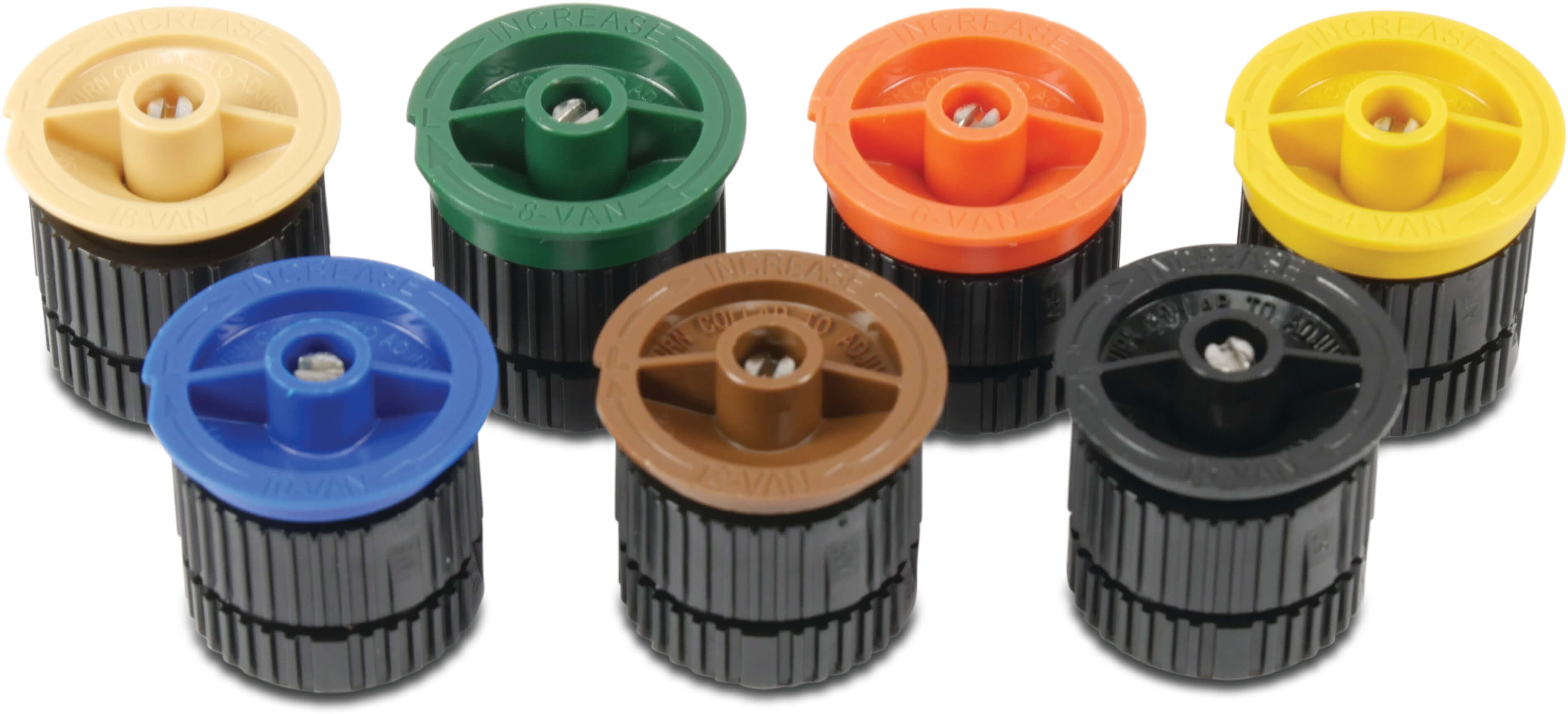 Rain Bird Sproeikop kunststof 5/8" UNC binnendraad 2.1bar 0-360° zwart type 15-VAN