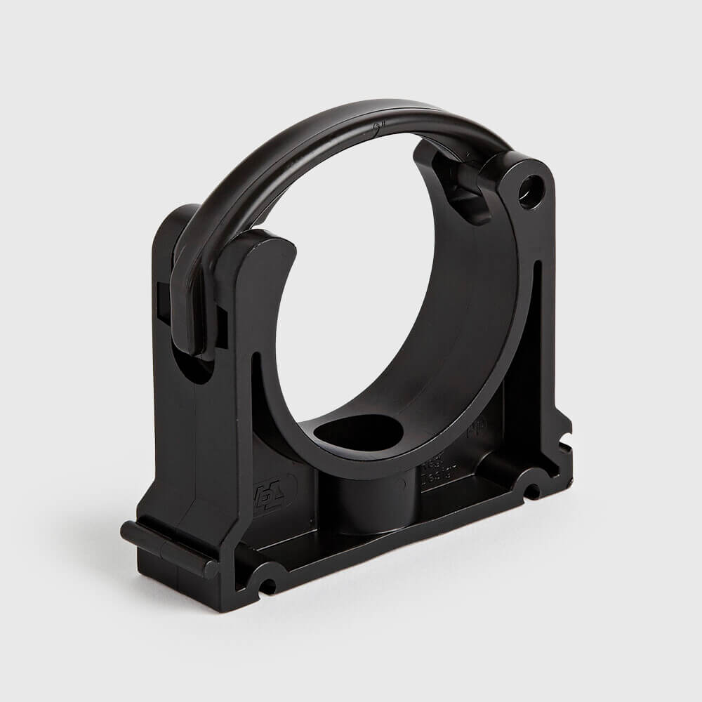VDL Uchwyt rury PP 50 mm czarny typ C