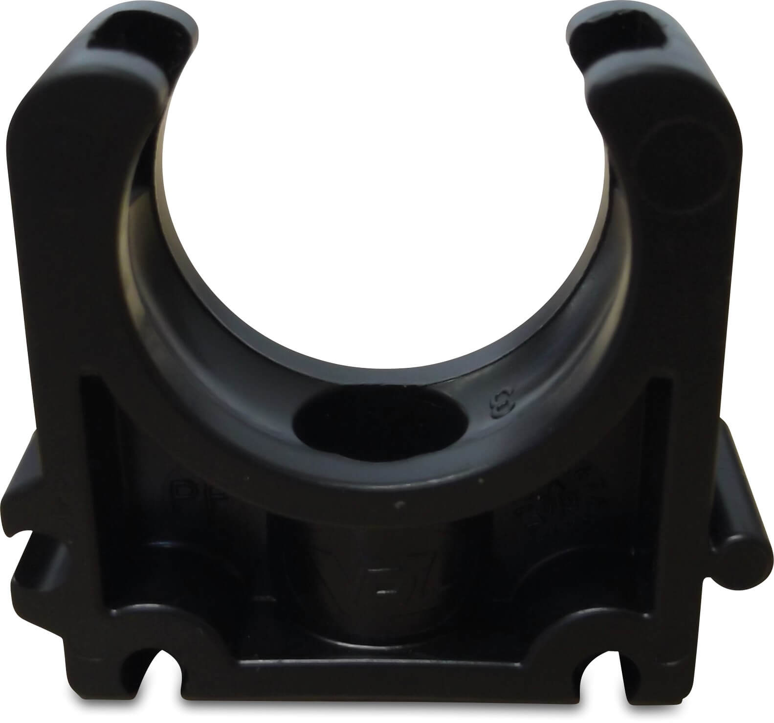 VDL Pipe clamp PP 1/2" black type 2
