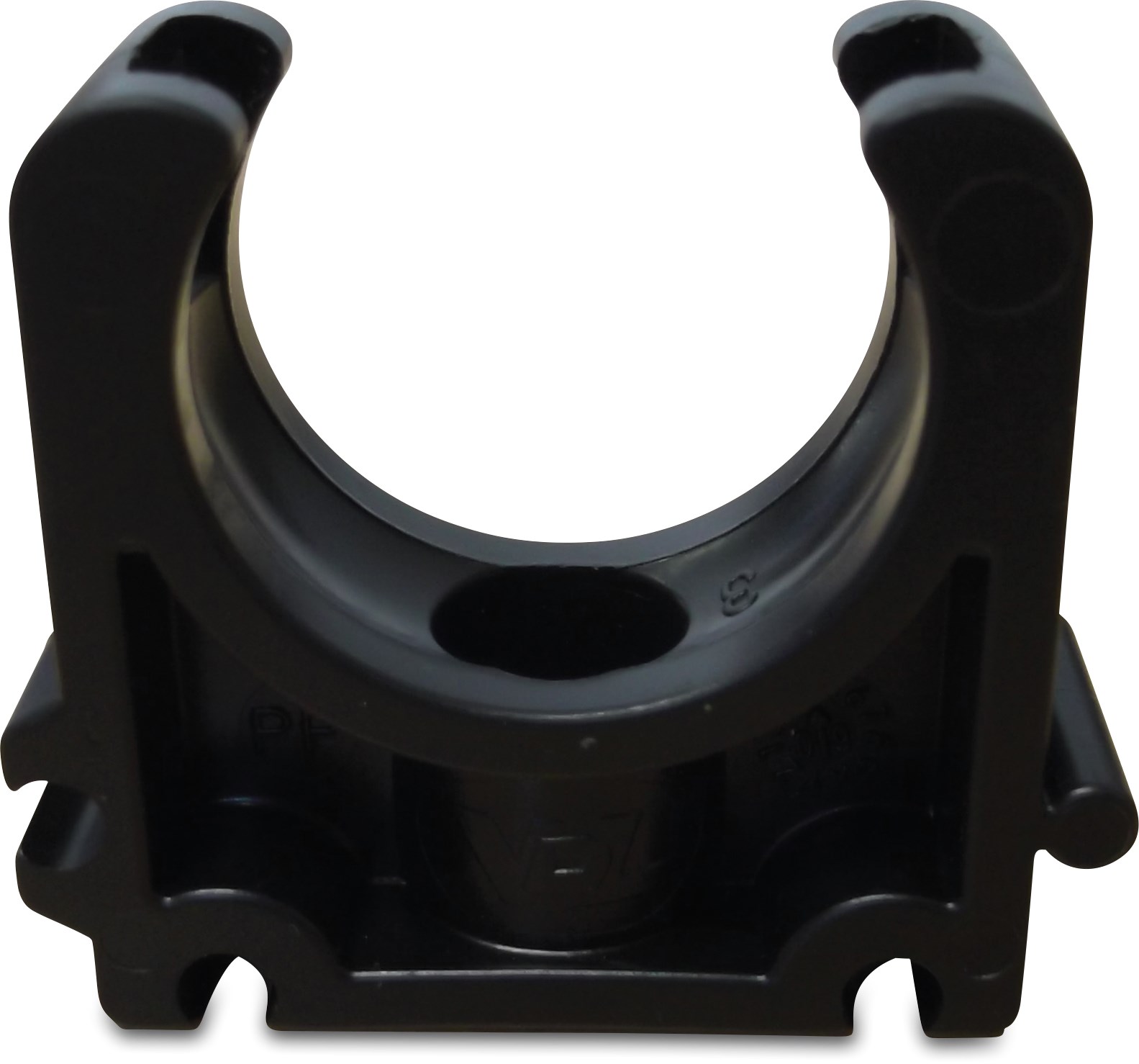 VDL Pipe clamp PP 3/8" black type 2