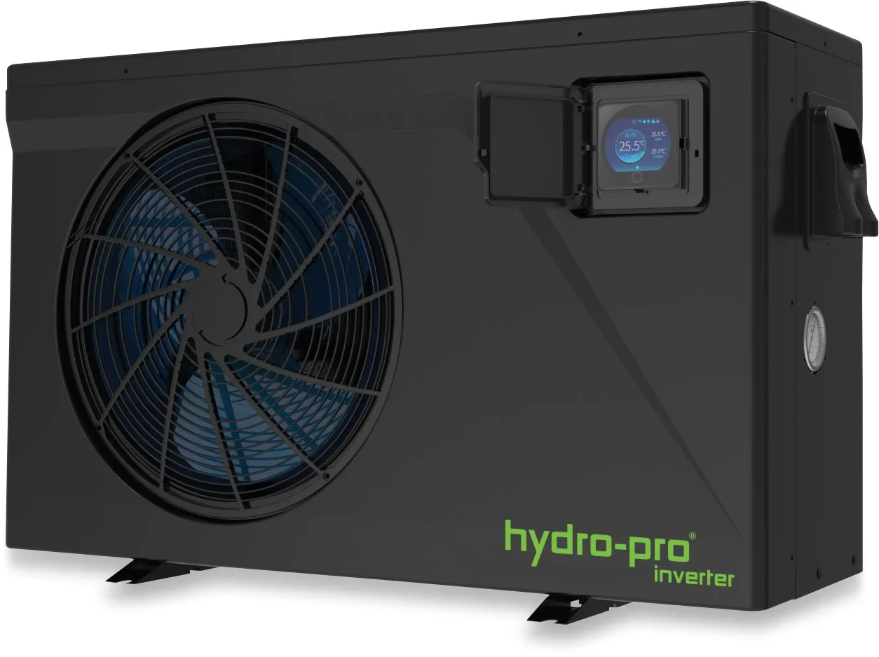Hydro-Pro Wärmepumpe Inverter ABS 30.0A 230VAC Schwarz type PX30/32 Seitlich