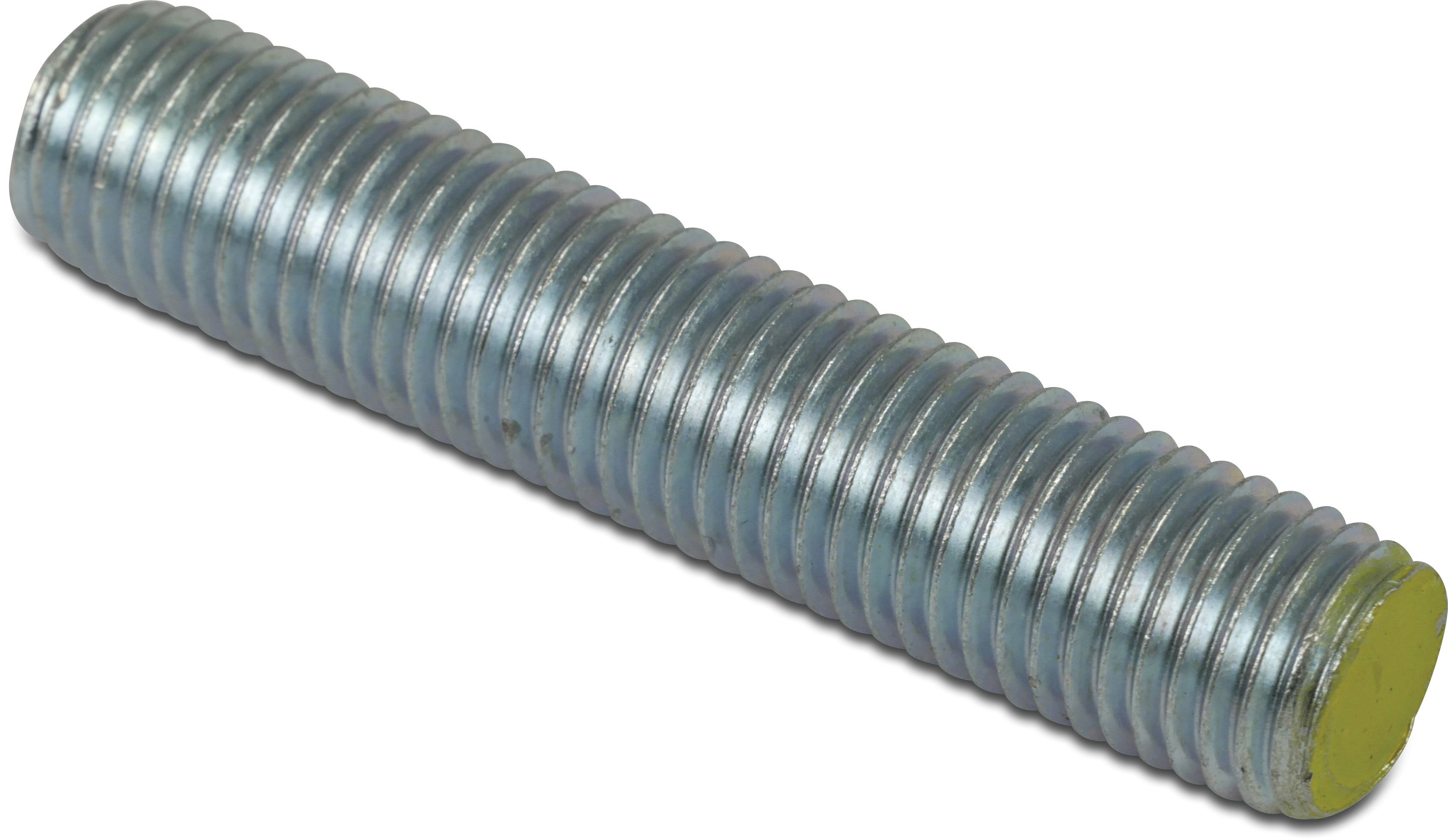 Thread end steel 8.8 galvanised M16 x 80 mm