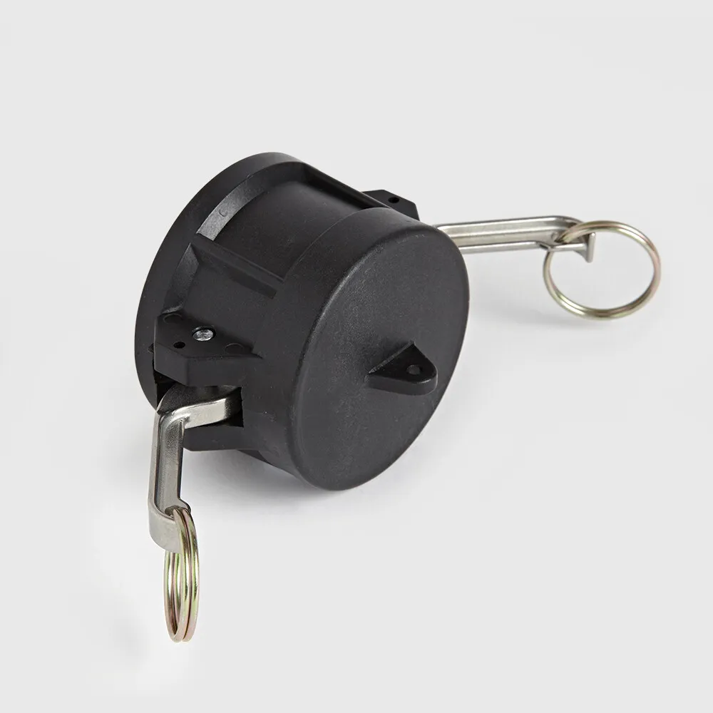 Blindkupplung PP 1" M-Teil Kamlock 7,5bar Schwarz Typ Kamlock DC