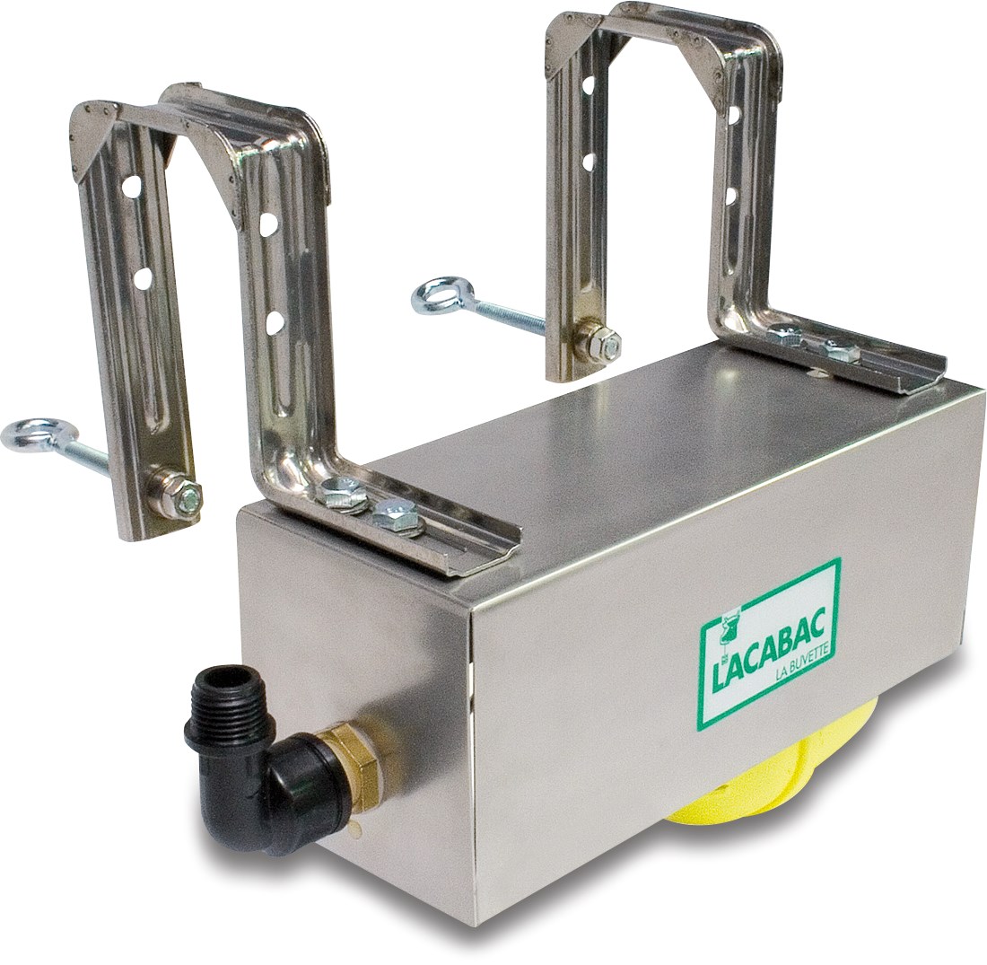 La Buvette Float-valve unit with protective cover stainless steel 1/2" 3bar type Lacabac