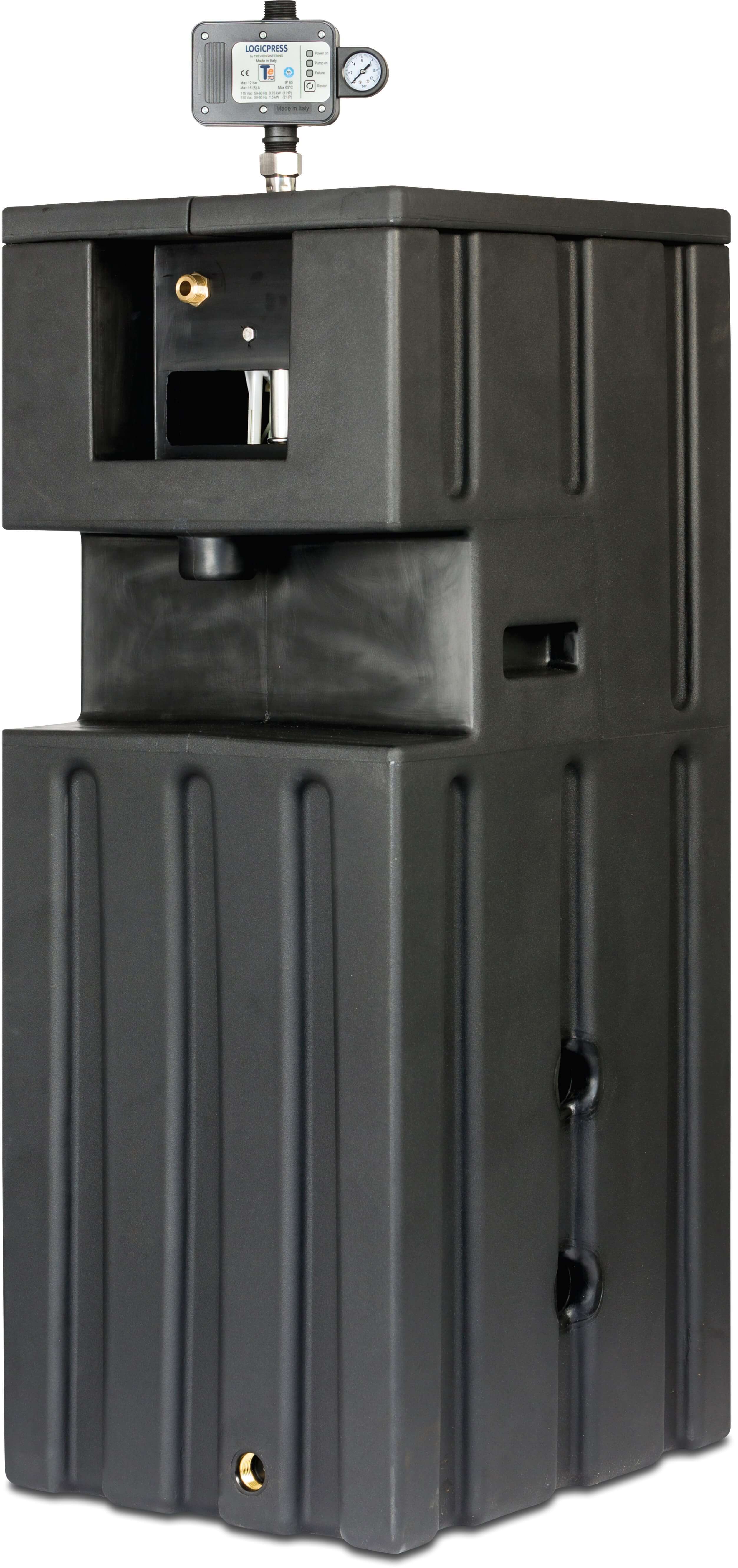 Matarvattentank 3/4" x 1" utvändig gänga 230VAC BELGAQUA type Combi DSCT med Minisub & Logicpres Set