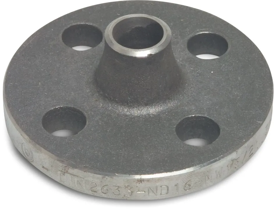 Profec Flange welding neck steel DN25 x 33,7 mm DIN flange x butt welding PN16