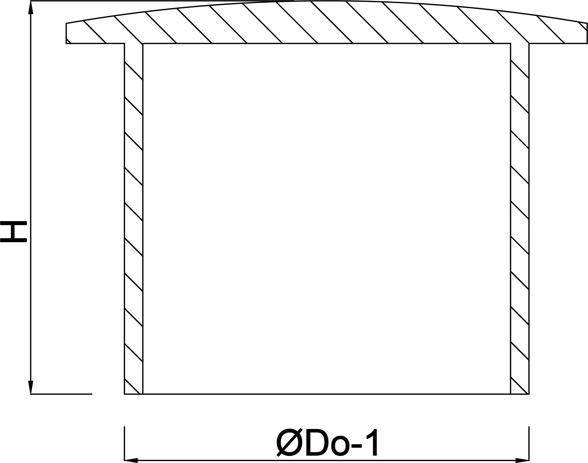 Plugg PVC-U 160 mm SN4 koppling rödbrun