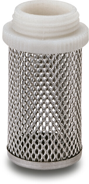 Itap Strainer stainless steel 304 3/8" male thread type 120