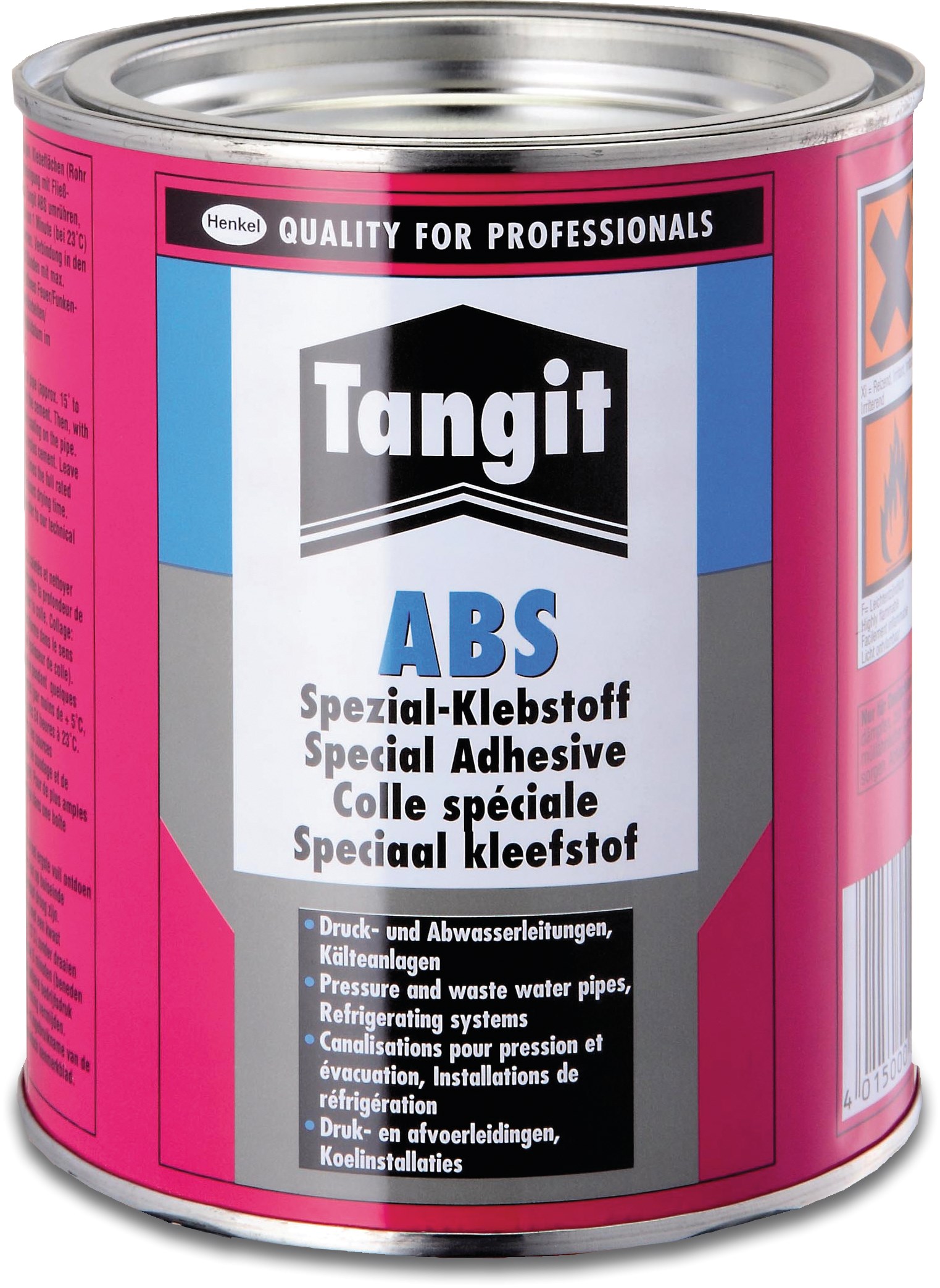Tangit ABS glue 0,65ltr without brush