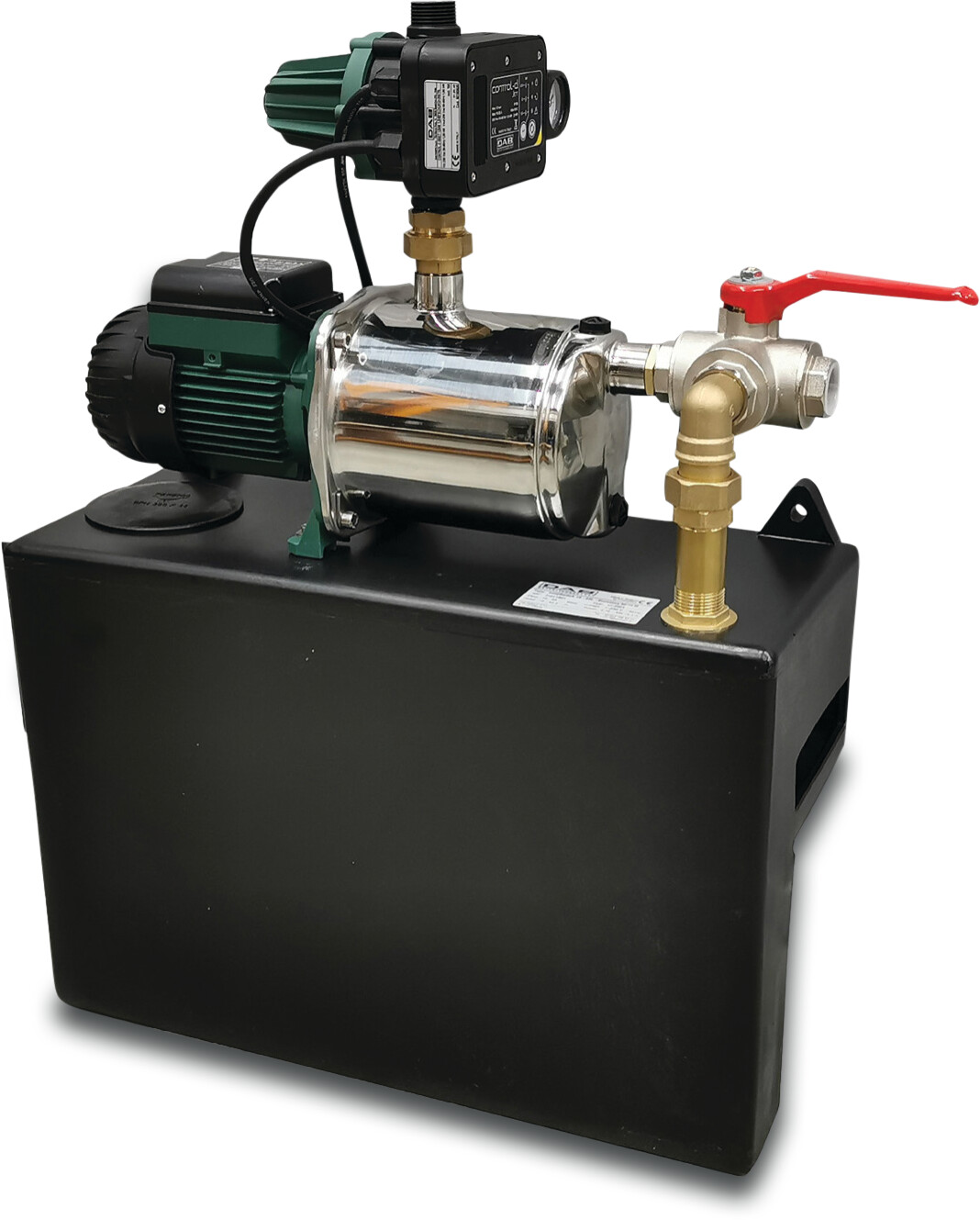 DAB Break tank 1" female thread 230VAC type EcoSwitch 30-50M