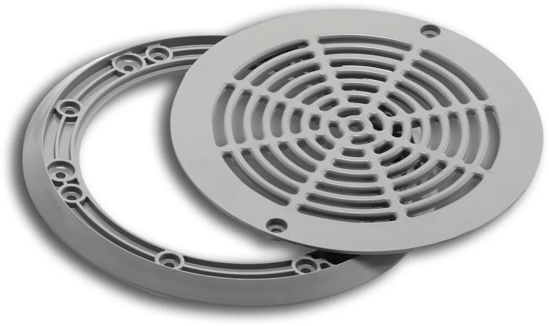 Ocean Dæksel til hovedafløb ABS 220 mm grå