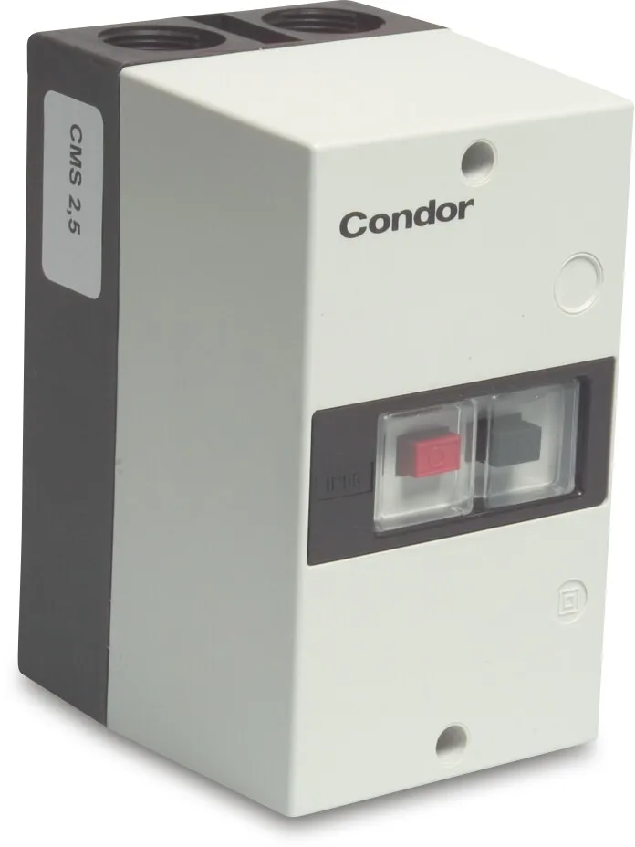 Condor Motorschutzschalter Kunststoff 1,5A - 2,5AA 230/400VAC type CMS 2.5
