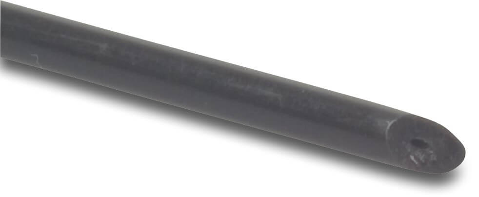 Capillair PE 0,8 mm 2ltr/h 120cm zwart