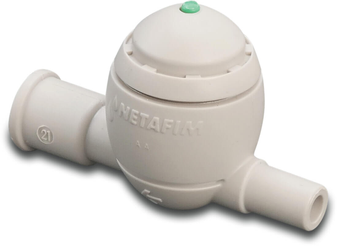 Netafim Drip stop Kunststoff Taper V-Teil x Einsteck Grün