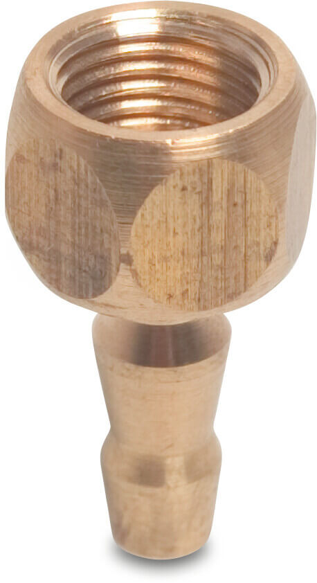 Profec Slangtule messing 1/4" x 8 mm binnendraad x slangtule