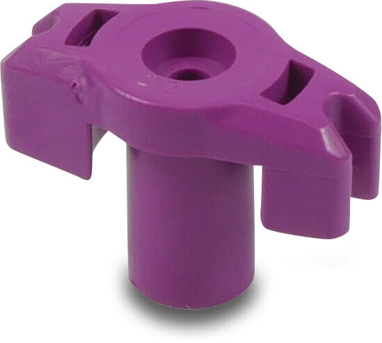 NaanDan Plastic main nozzle 2,5mm purple type 5022