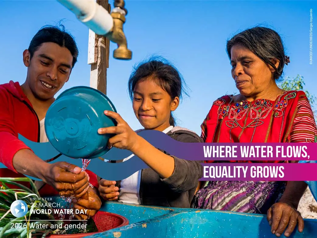 World Water Day 2026: Where Water Flows, Equality Grows