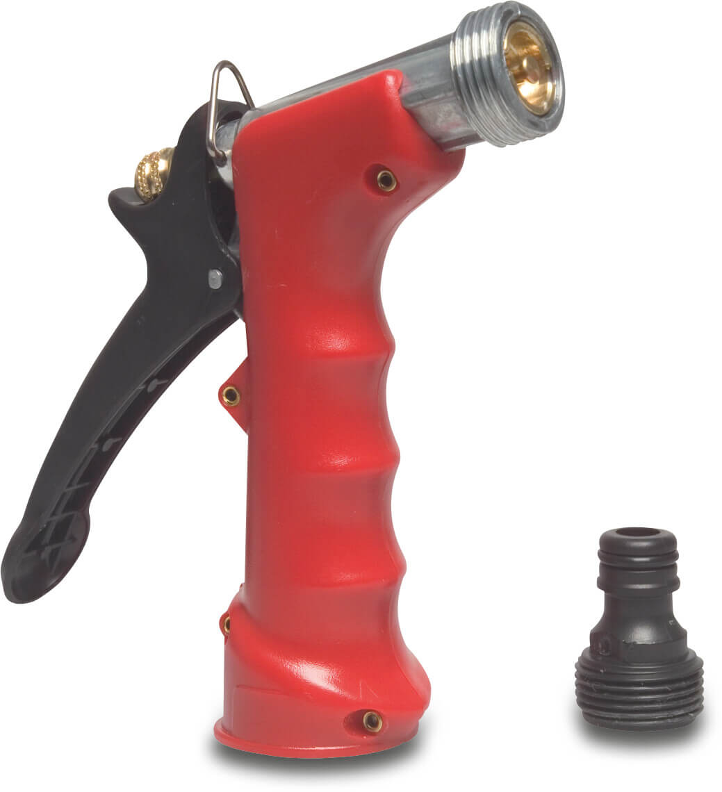 Spritzpistole Kunststoff 3/4" Innengewinde/klick Rot Typ Gilmour