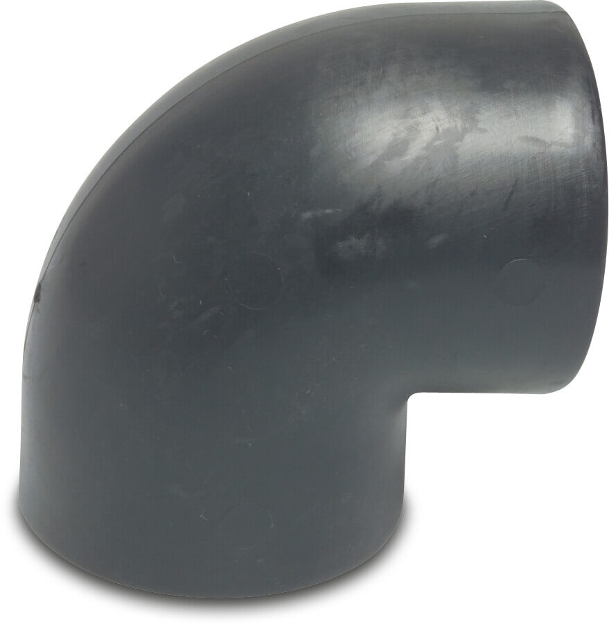 Elbow 90° PP 2" female thread 10bar black