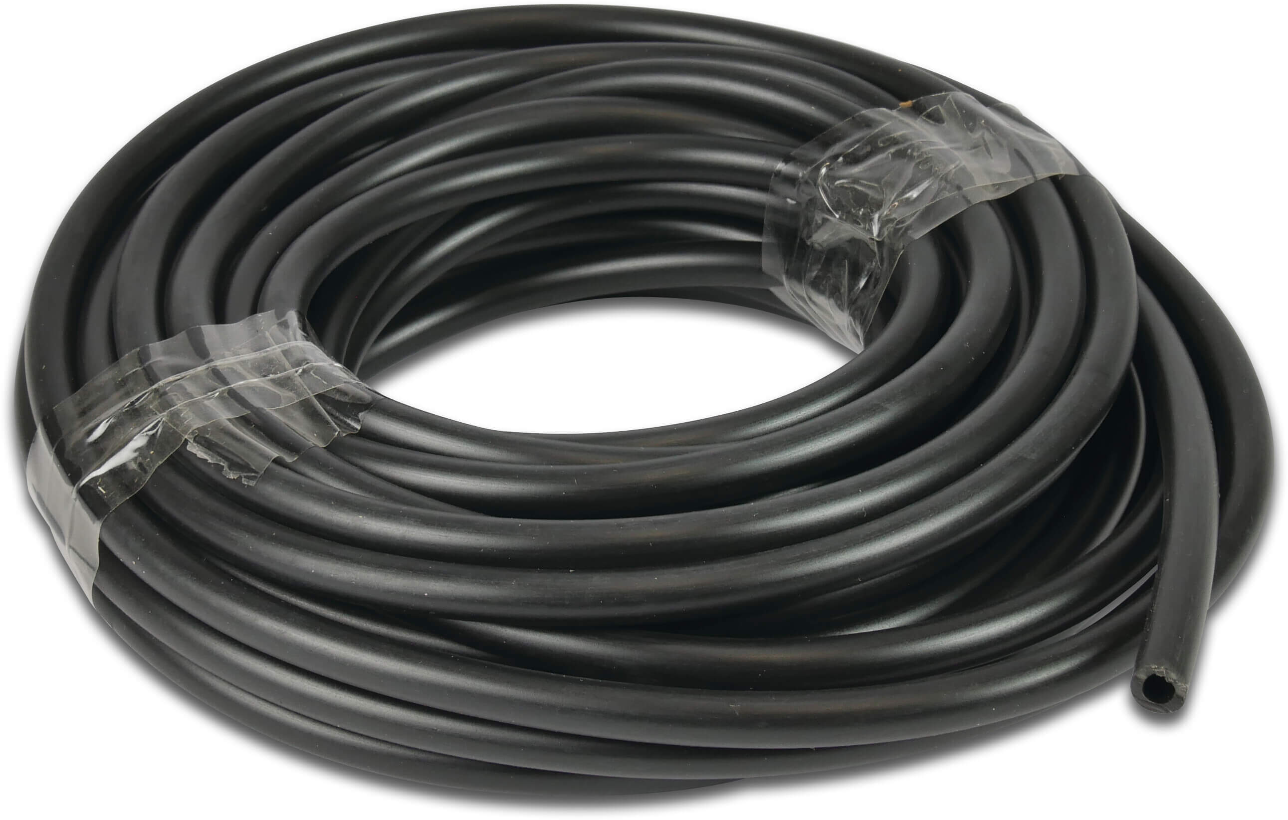 Micro hose PE 4/7 mm Grau/Schwarz 10m