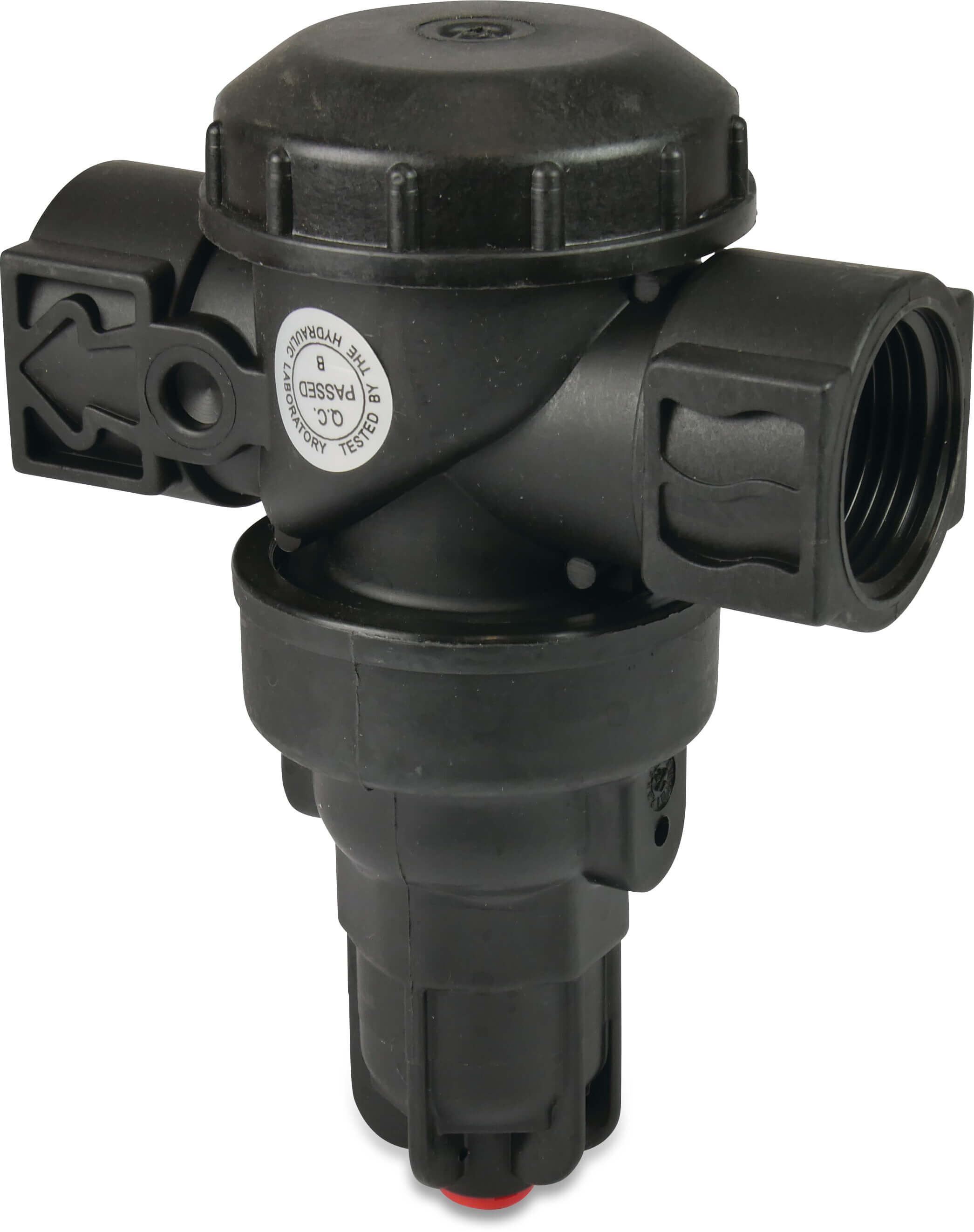 Bermad Druckregulierungsventil Kunststoff 1" Innengewinde 9bar Rot Typ 100N