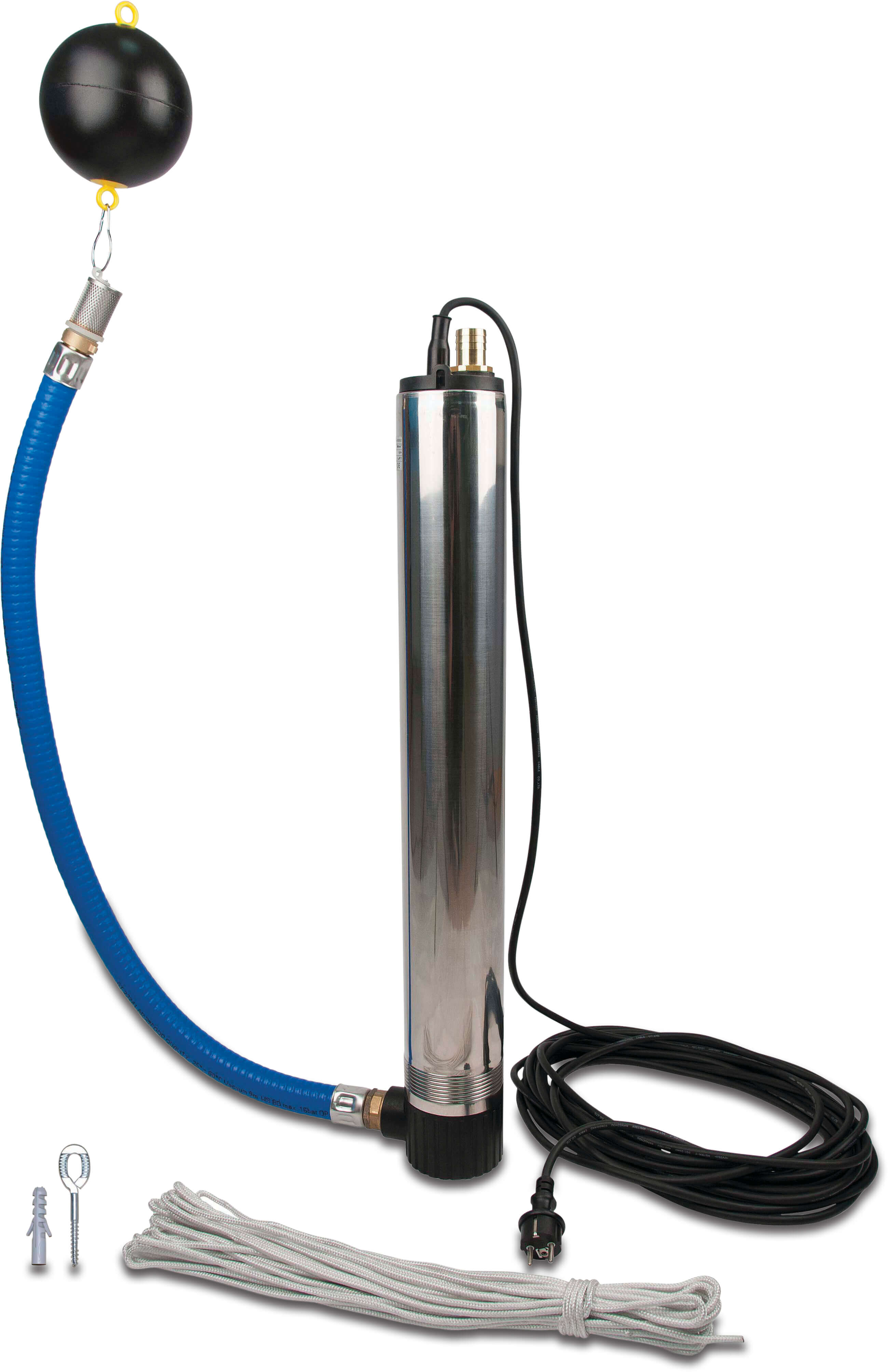Profec Submersible pump stainless steel with float switch