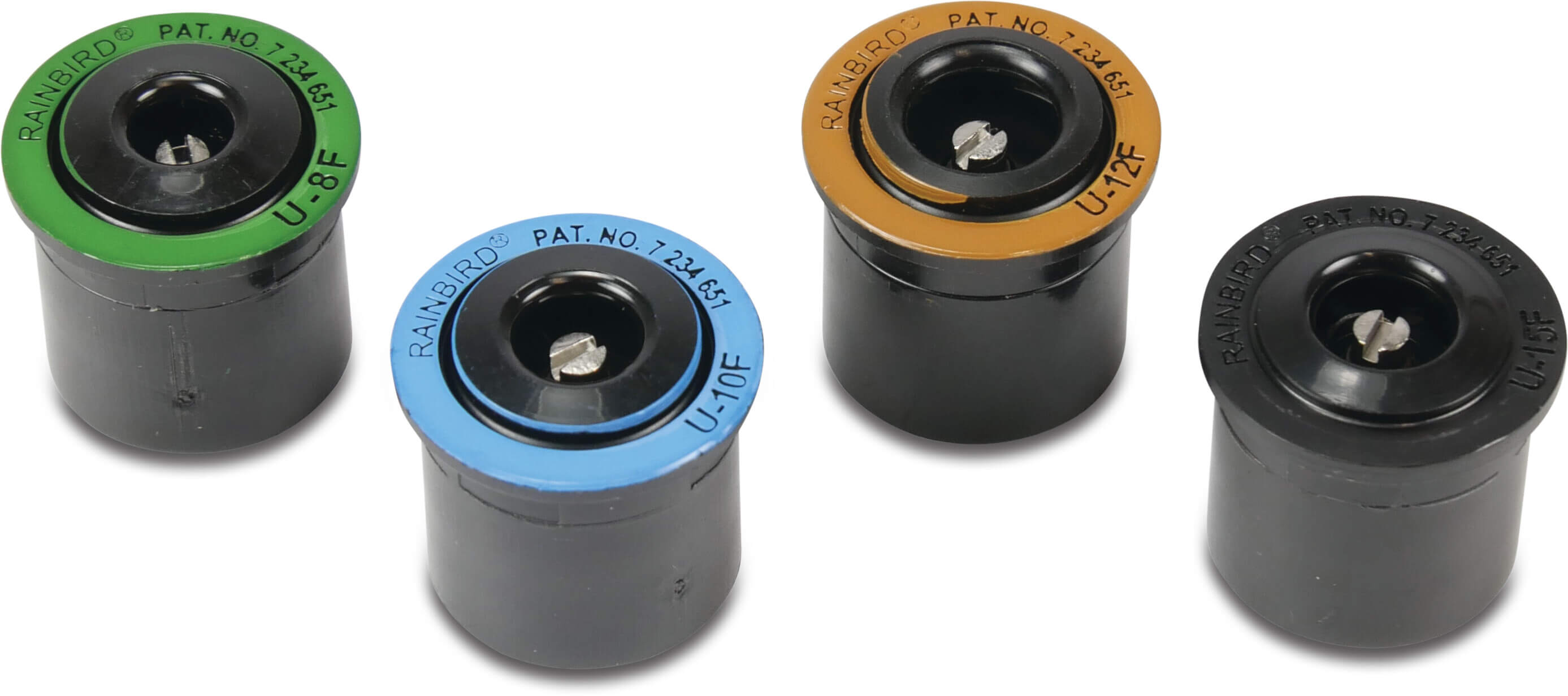 Rain Bird Spruthuvud plast 5/8" 2,1bar 360° blå type U-10-F