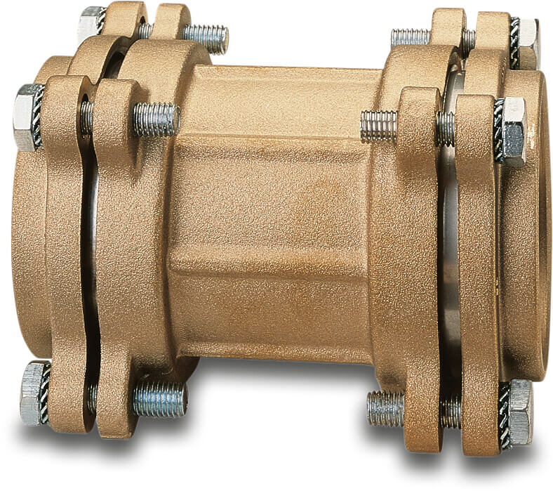 Itap Socket brass 75 mm compression 16bar DVGW type 020FL