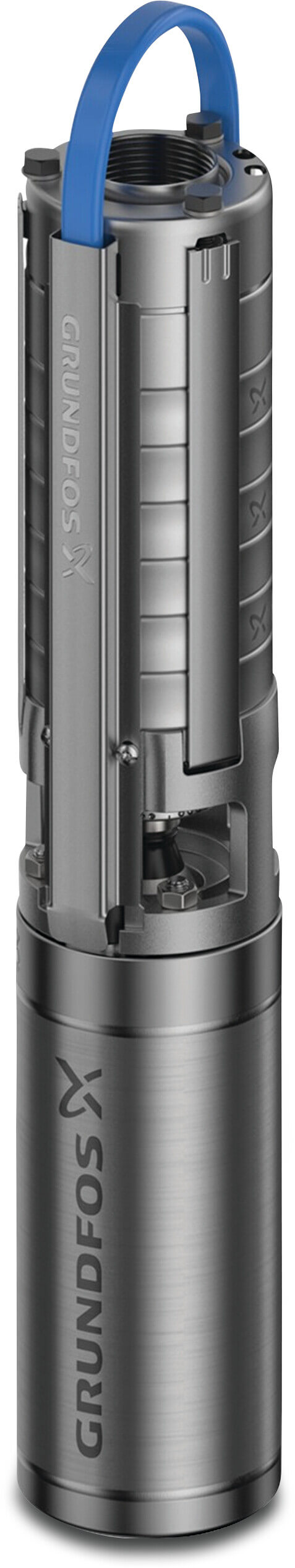 Grundfos 4" bronpomp RVS 1 1/4" binnendraad 5.5A 230VAC type SP2A-13