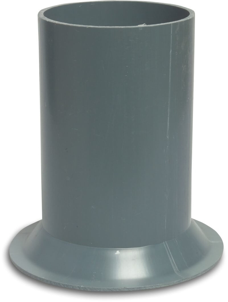 Rohrstutzen PVC 125 mm Klebestutzen type aus Rohr hergestellt