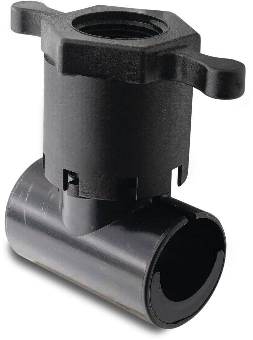 Rain Quick saddle PP 25-32 mm x 3/4" Schelle x Innengewinde Typ 2 in 1