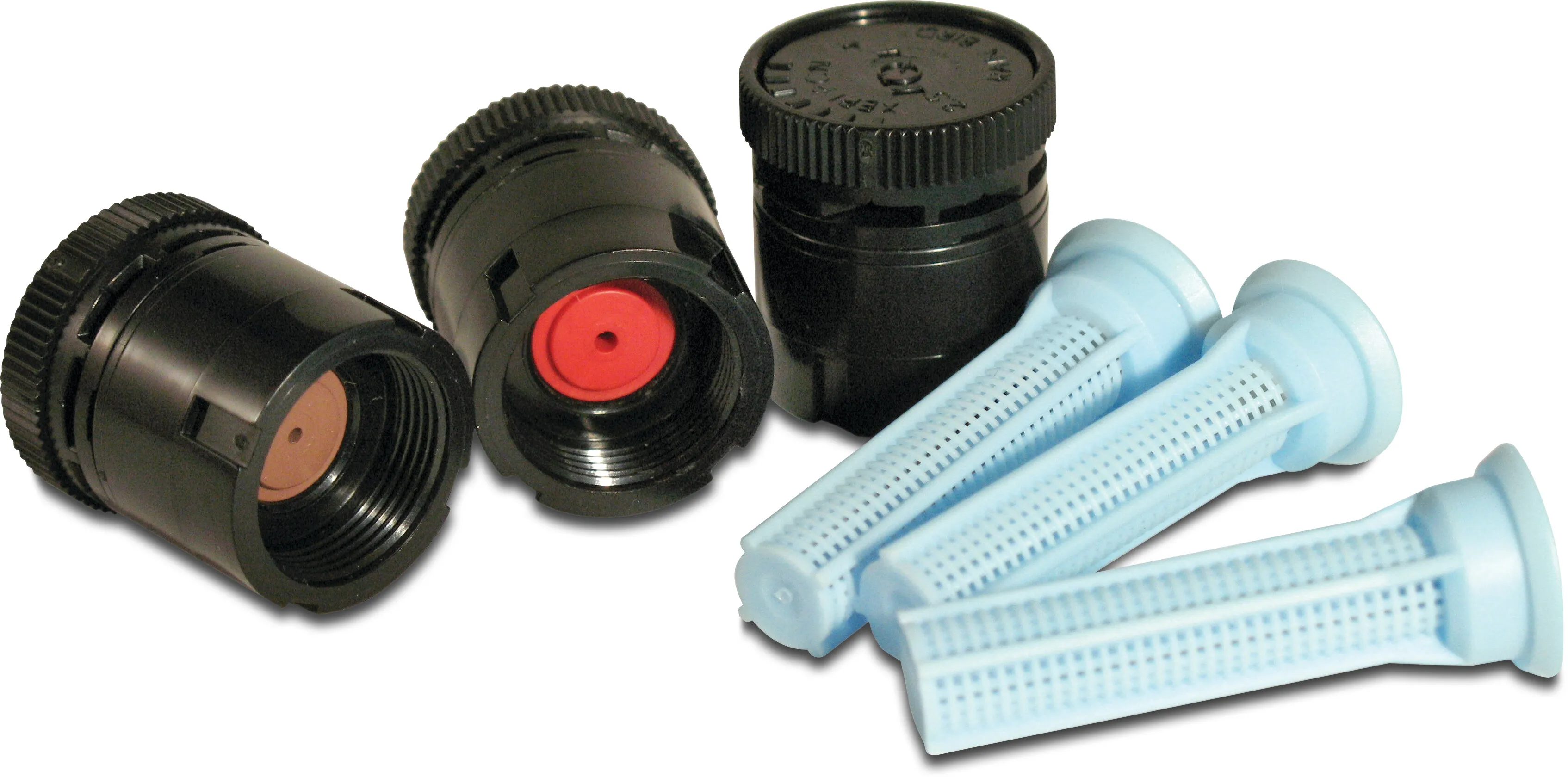 Rain Bird Spray head plastic 5/8" UNC female thread 3,5bar full square red type SQ Full pattern for Xeri