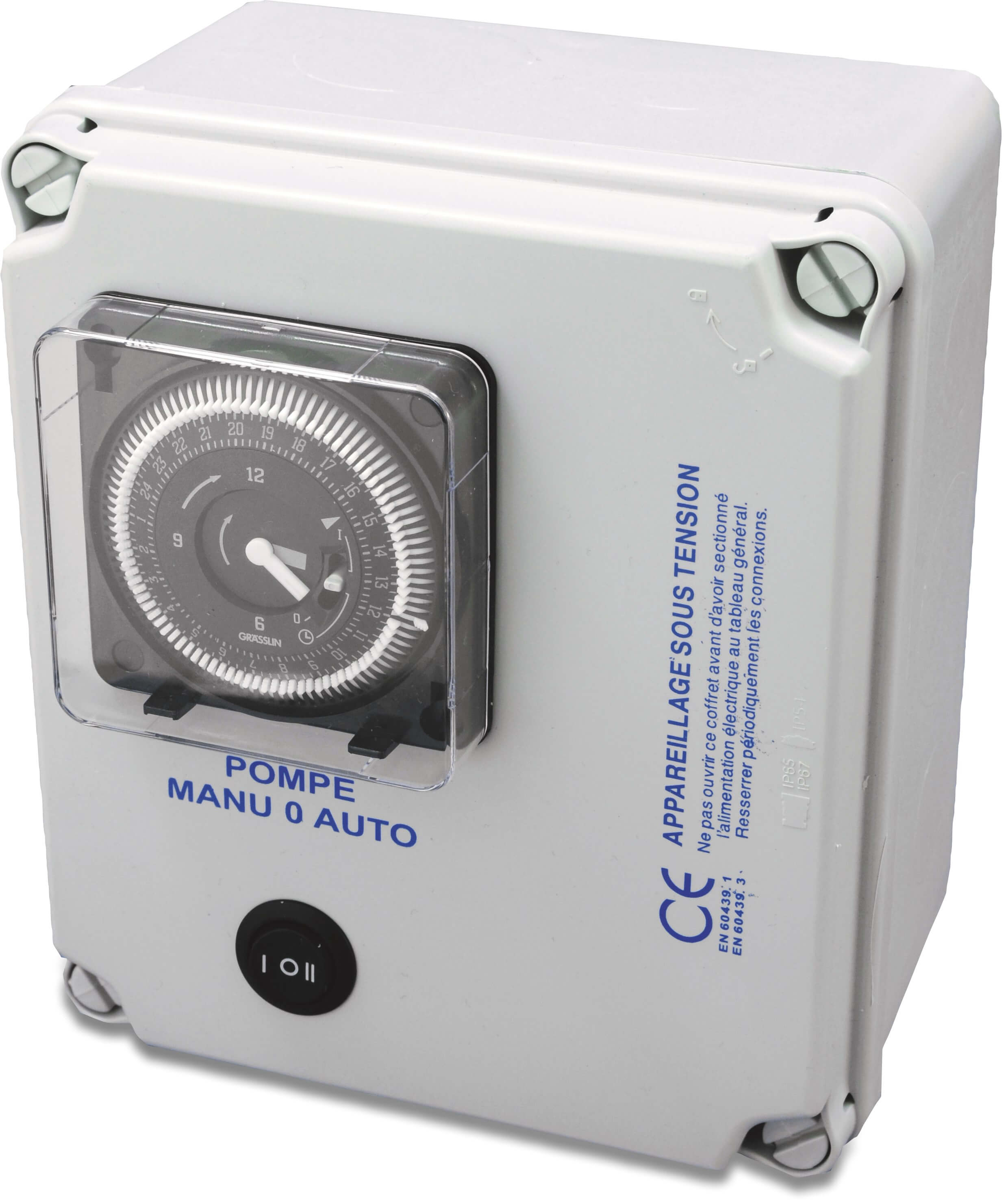 Jednostka kontrolna filtracji 6.3-10A 230/400VAC type DFH