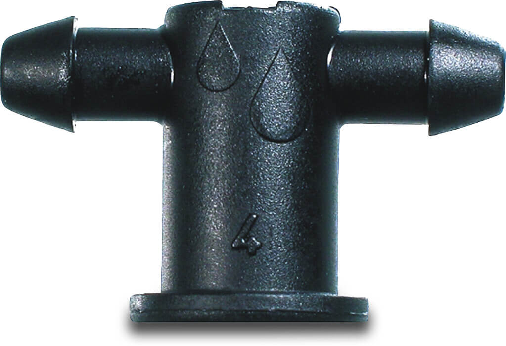 Netafim 2 way adapter Kunststoff 3/5 mm Schwarz