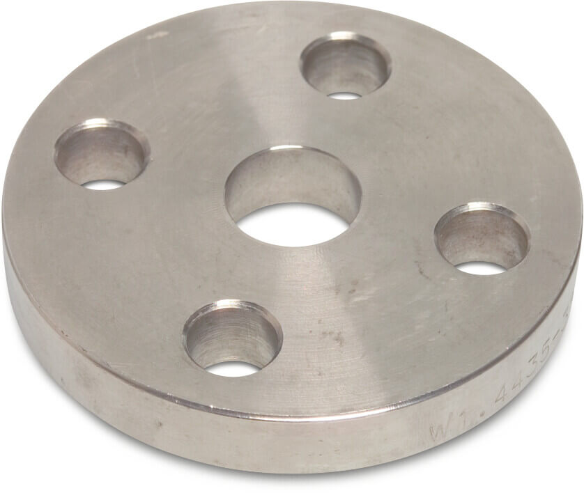 Flange stainless steel 316 DN40 x 48,3 mm DIN flange x butt welding 10bar PN10