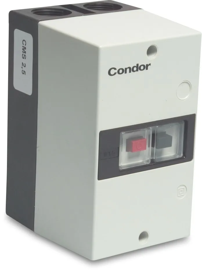 Condor Motorbeskyttelseskontakt plastik 1,5A - 2,5AA 230/400VAC type CMS 2.5