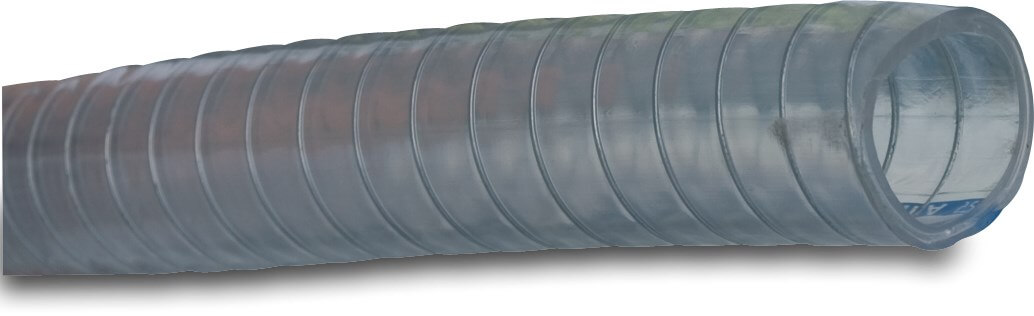 Merlett Saugschlauch PVC 12 mm 7bar 0.85bar Transparent - klar 60m type Armorvin HNA